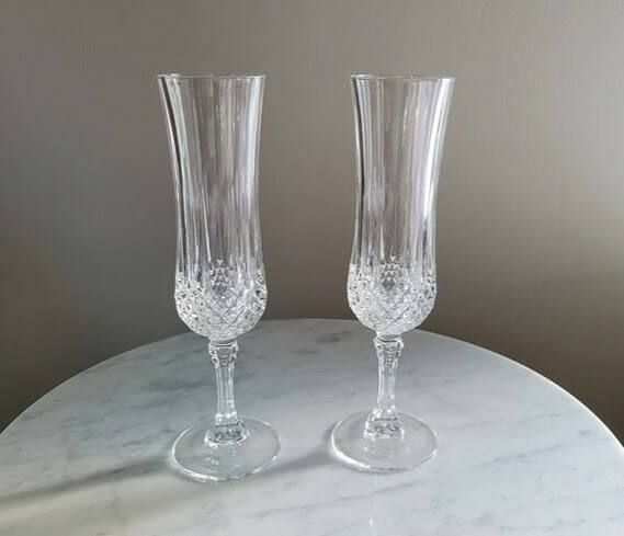 Long Champagne Flute 12cl Stemglass F4 – Set of 8pcs