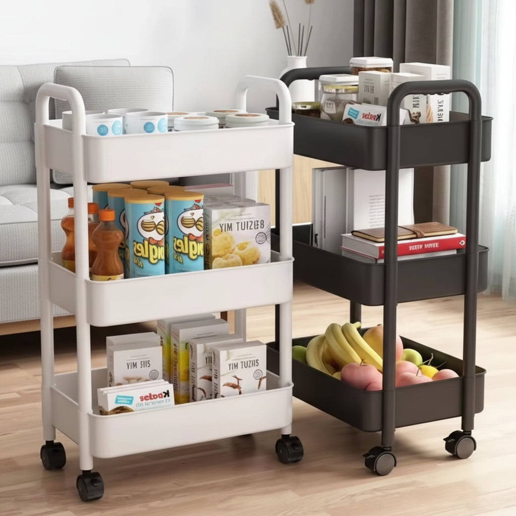 3 Tier Multifunctional Storage Trolley.