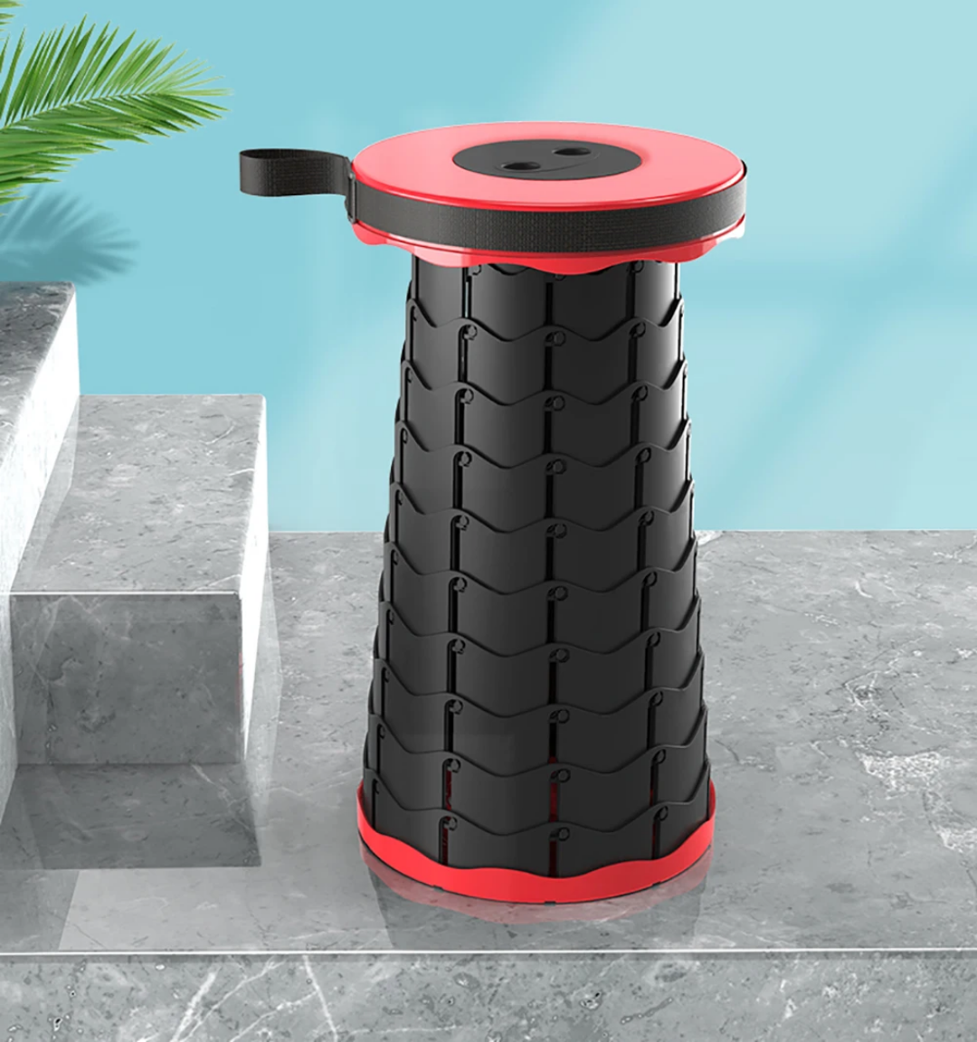 Retractable Plastic Stool