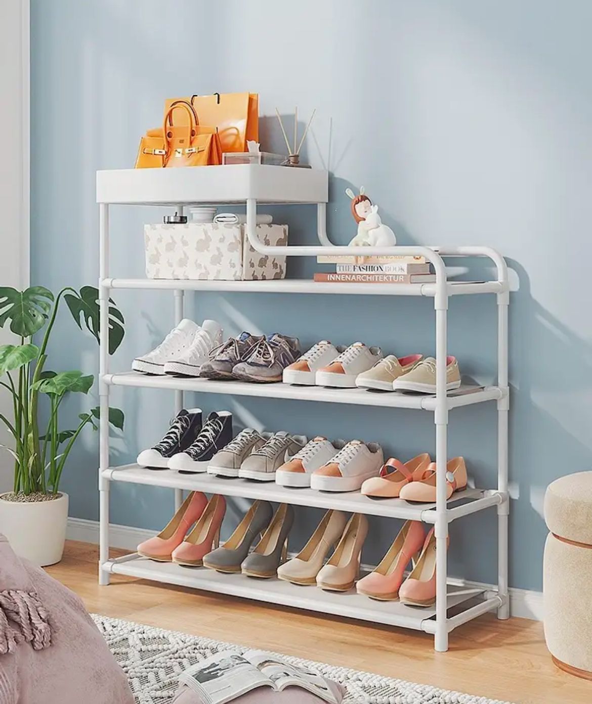Entryway Shoe Shelf Rack