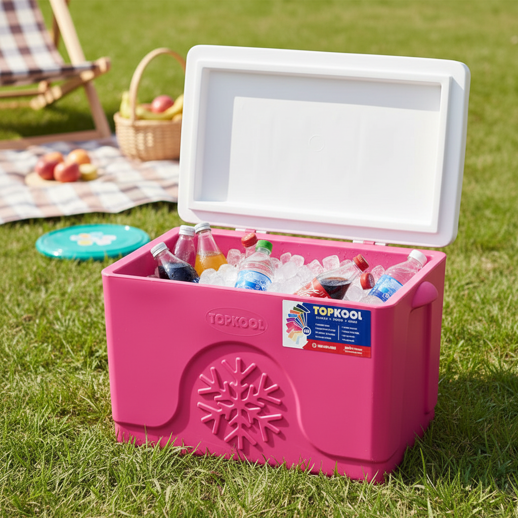 30 litre TopKool Cooler Box with Carry Handles 59 × 38 × 39 cm