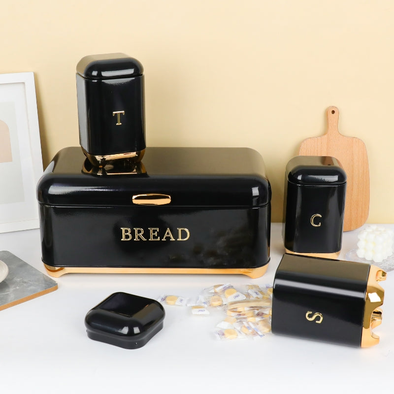 Bread Bin with Canisters