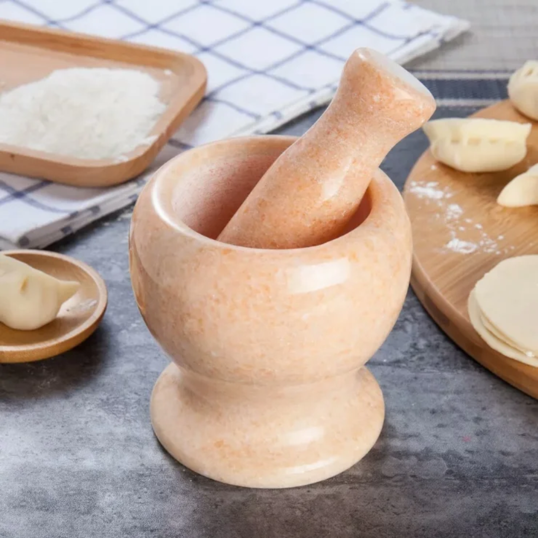 Marble Pestle &Mortar