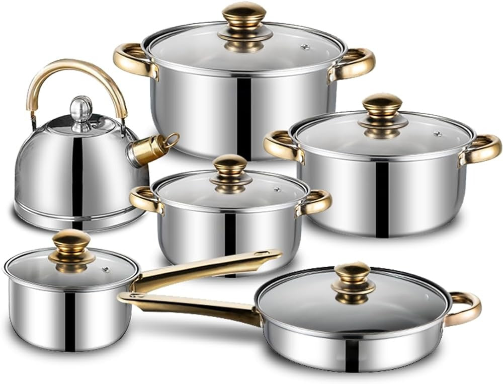 12pcs Non Stick Cookware Set