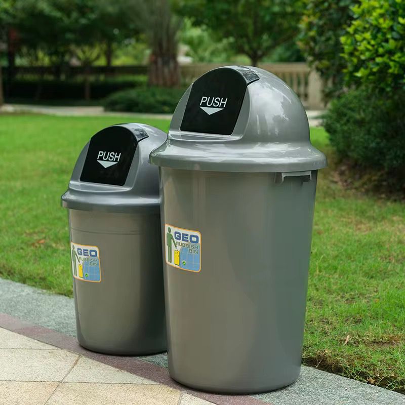 Grey Swing Dustbin