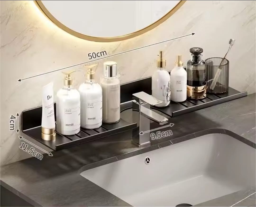 Wall Mounted Bathroom Storage Rack