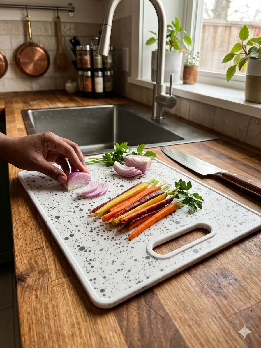 Marble Effect Chopping Board