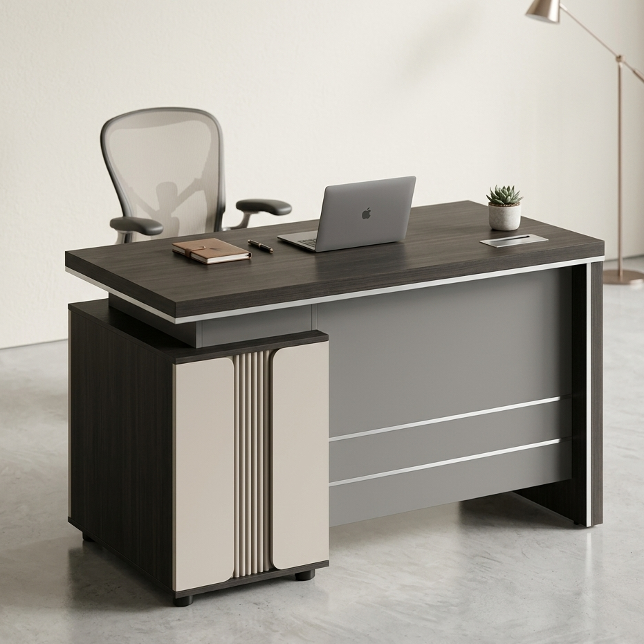 1.2 meter office table with compact design suitable for home or office workspace