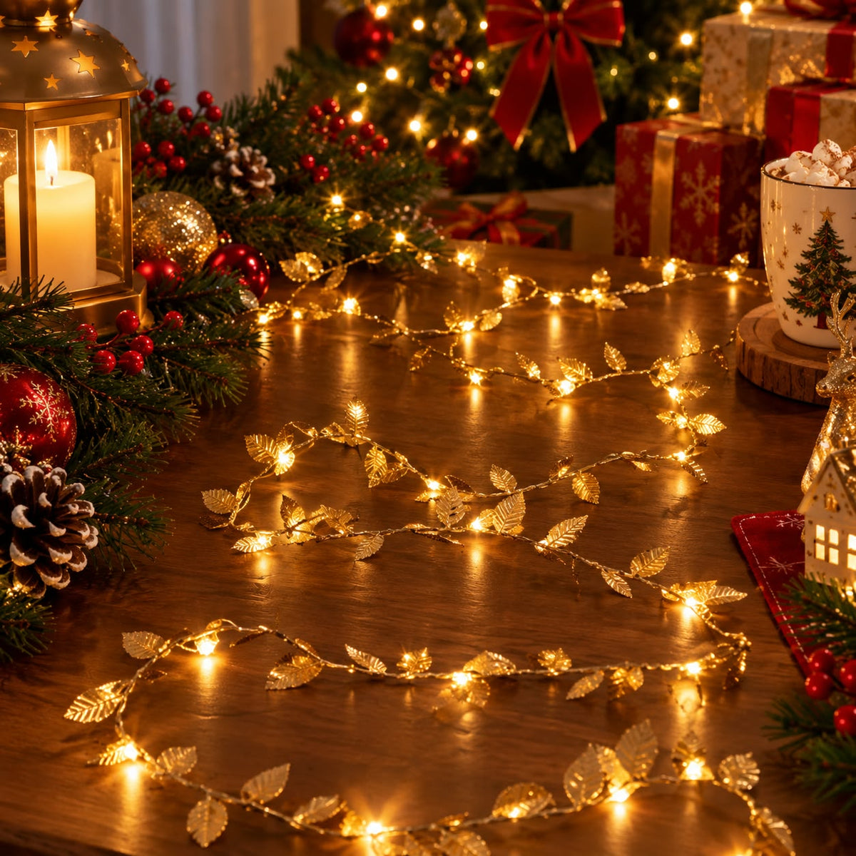 10M Battery-Powered Christmas Fairy Lights, Silver and Gold - available in Nairobi, Kenya