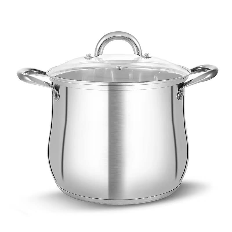 3PC Stainless Steel Stockpot Set