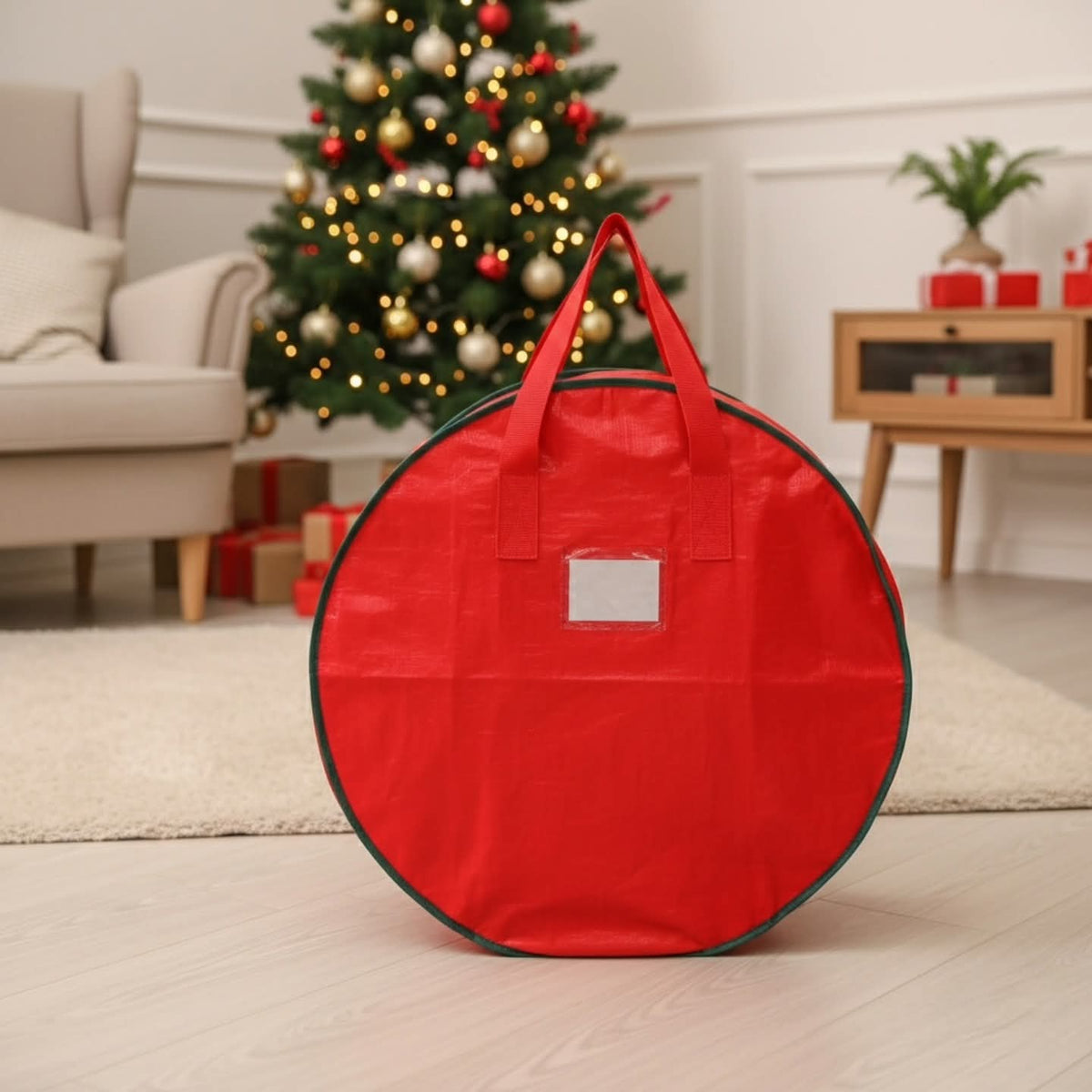 Christmas Wreath and Garland Storage Bag
