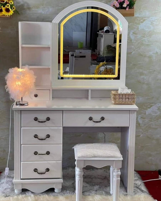 Dressing Table with LED Lighting
