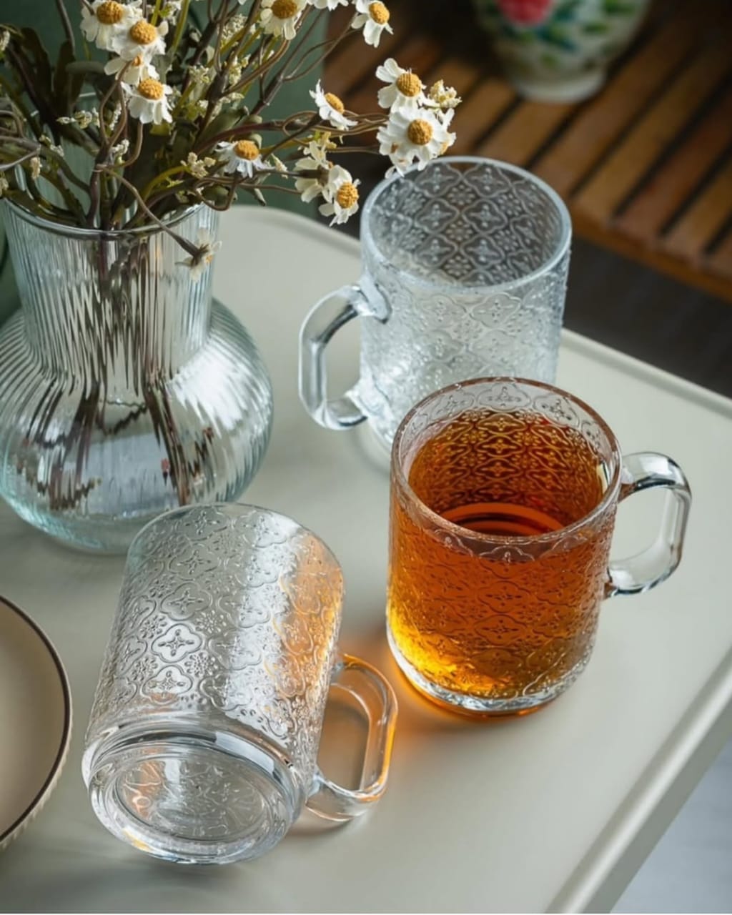 Glass Mugs 6pcs 400ml