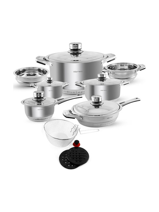 19pc Stainless Steel Sufuria