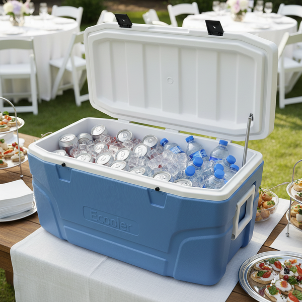105L  Insulated Cooler Box  Storage 105x55x50cm HM-BA378
