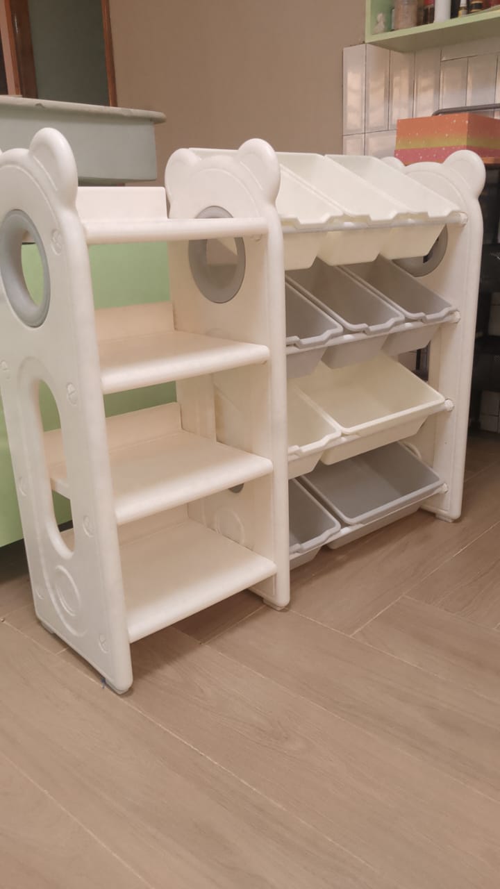 Toddler Storage Shelves