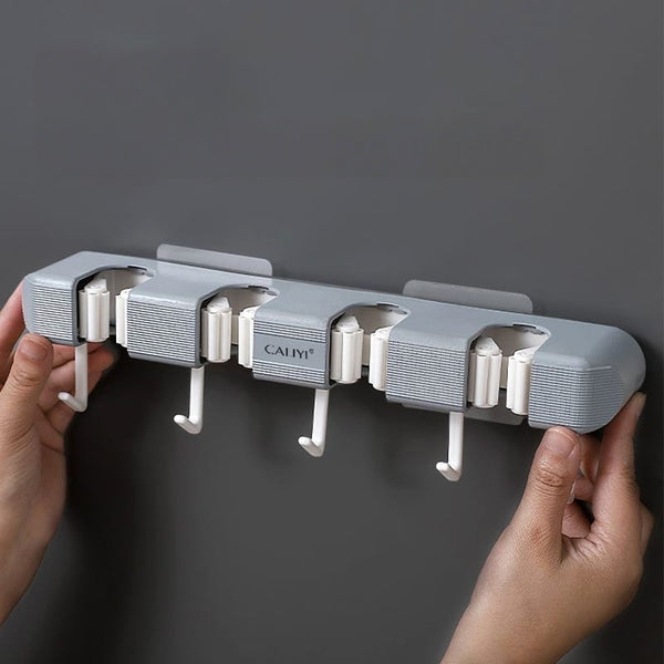 Non Slip Wall Mounted Mop Holder