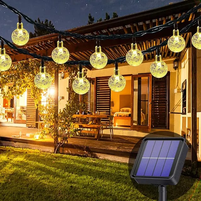 10M Solar Powered Led Lights