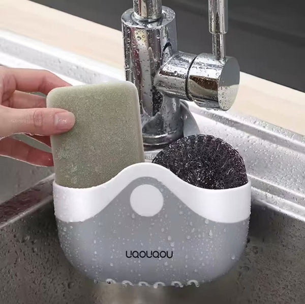 Sink Drain Basket, Adjustable Hanging Kitchen Organizer