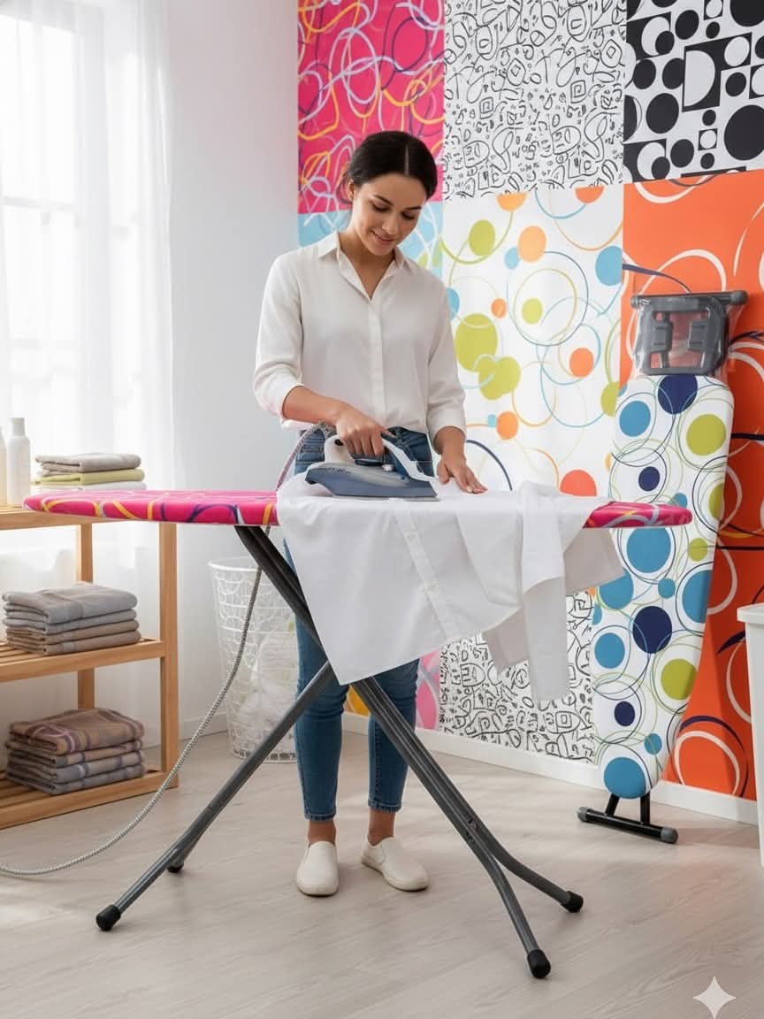 Metallic Ironing Board