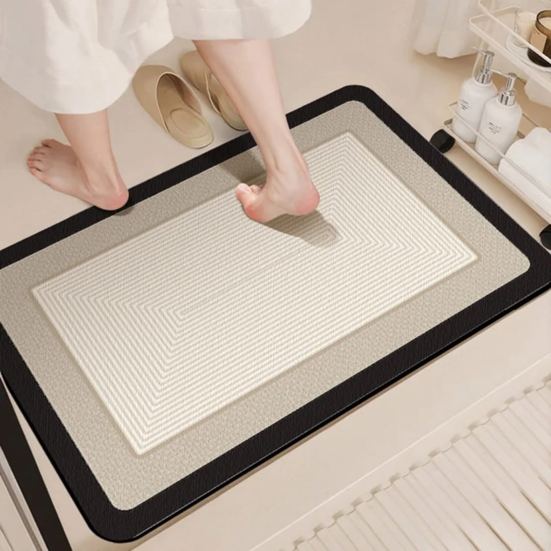 Large Absorbent Diatom Bathroom Mat