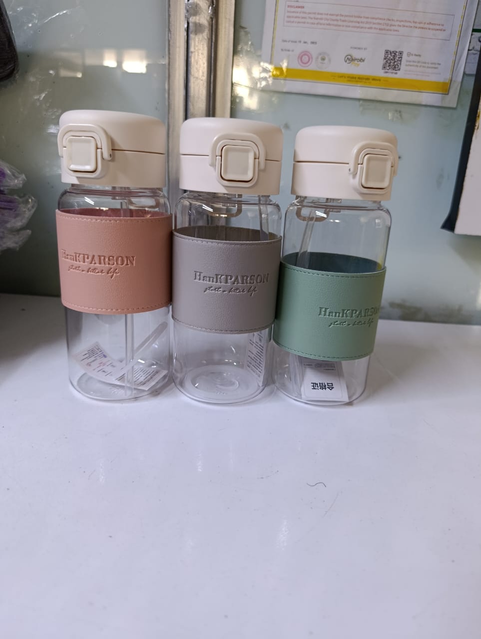 High Quality Acrylic Water Bottle