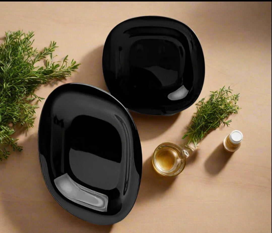 6Pcs Square Soup Plates