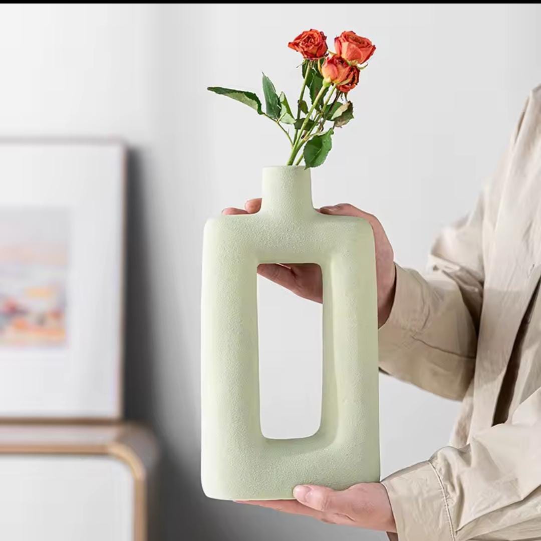 Rectangular Decorative Vase