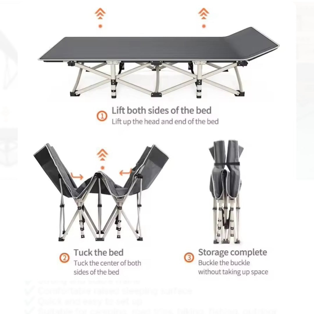 Ultra Light Folding Camping Bed