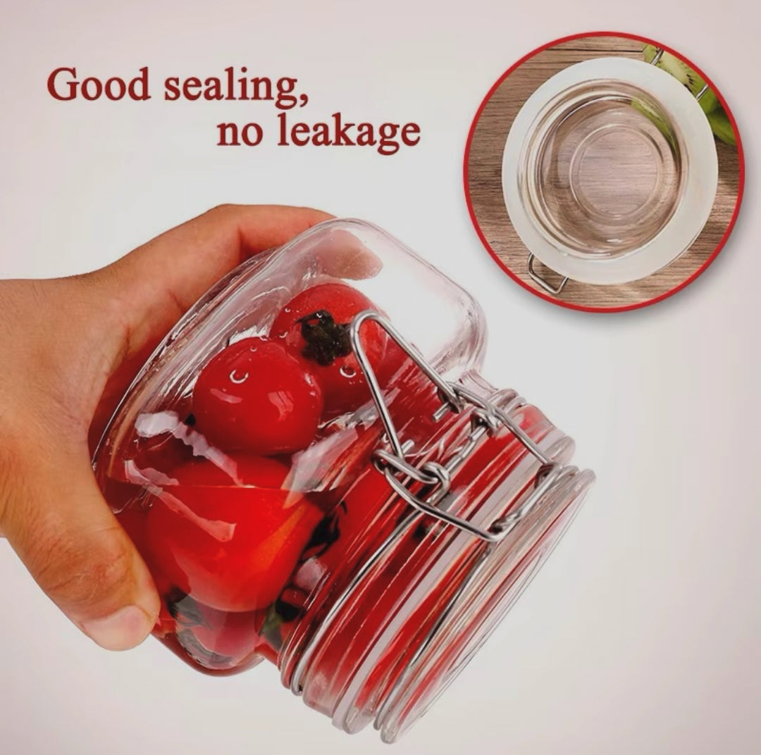 Airtight Glass Storage Jars