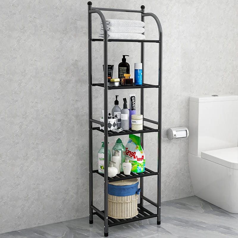 5-Layer Corner Bathroom Rack