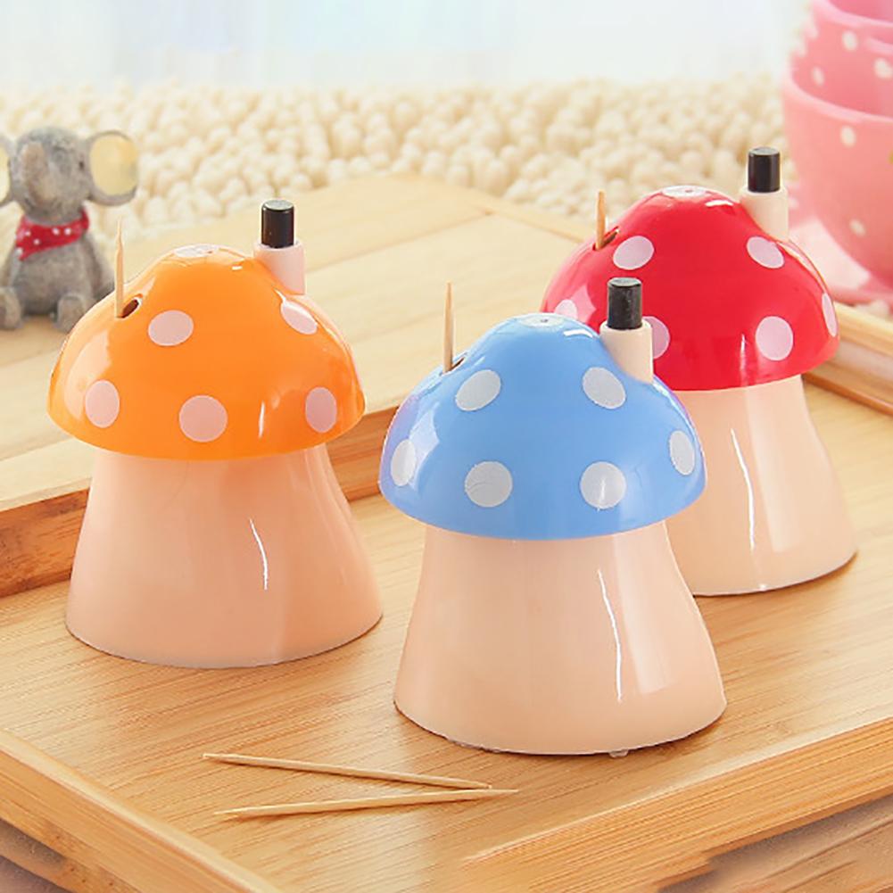 Toothpick Holder, Automatic Mini Plastic Dispenser