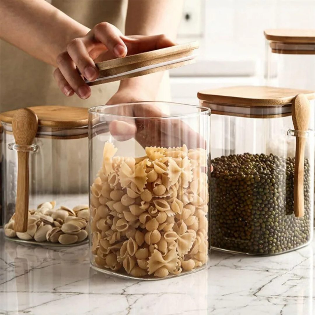 Glass Storage Jars