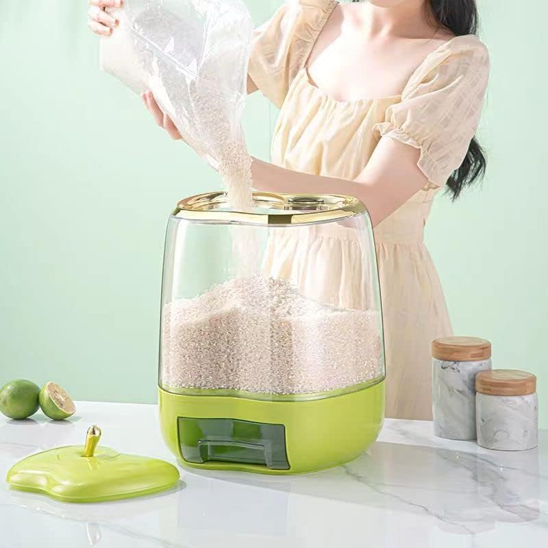Apple Shape Rice Dispenser – 10kg Capacity