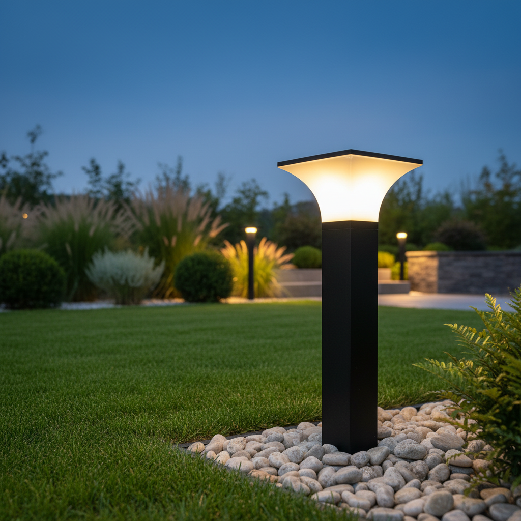 E27 Gate Light Fitting LL 7482-65-BK