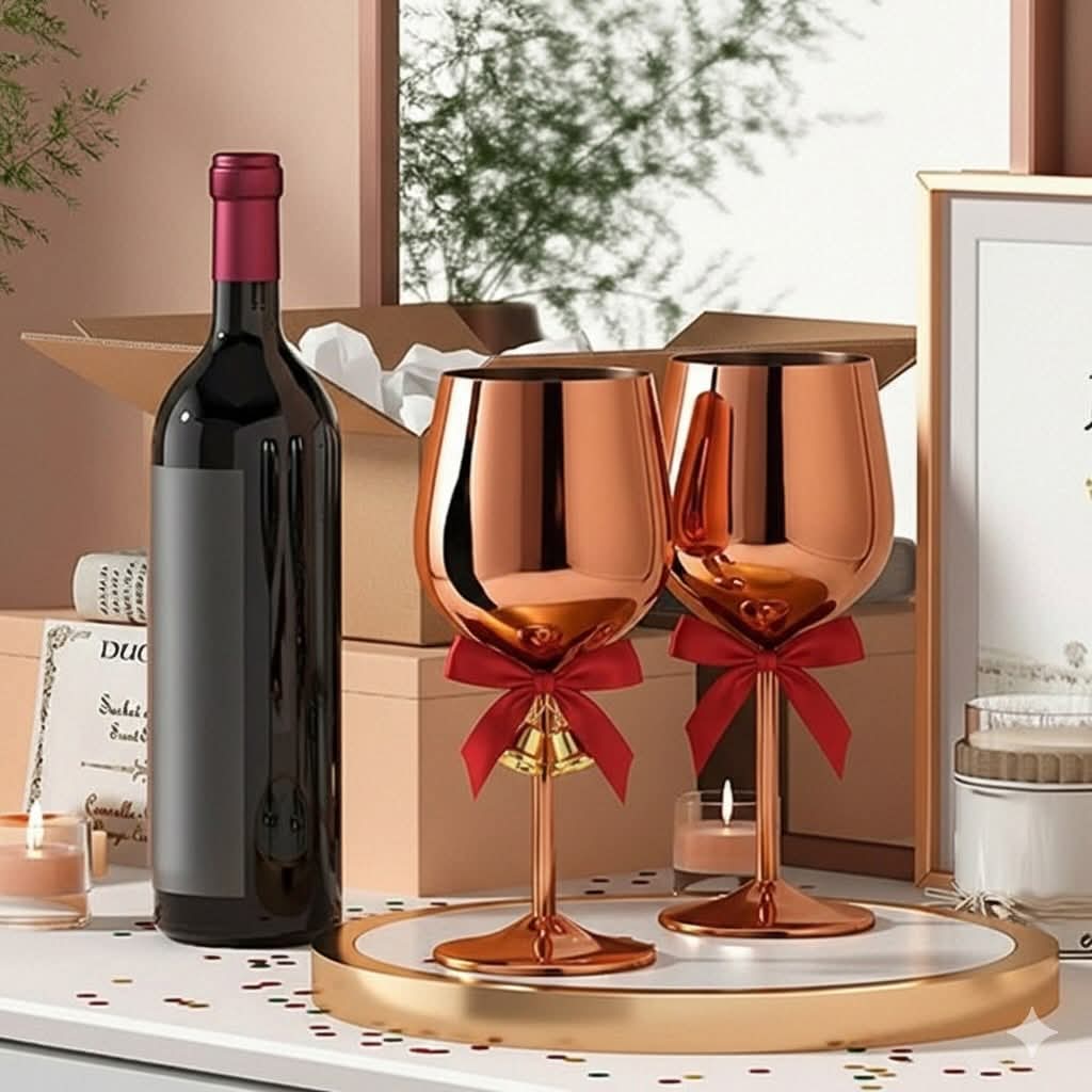 Stainless Steel Non-Breakable Goblets