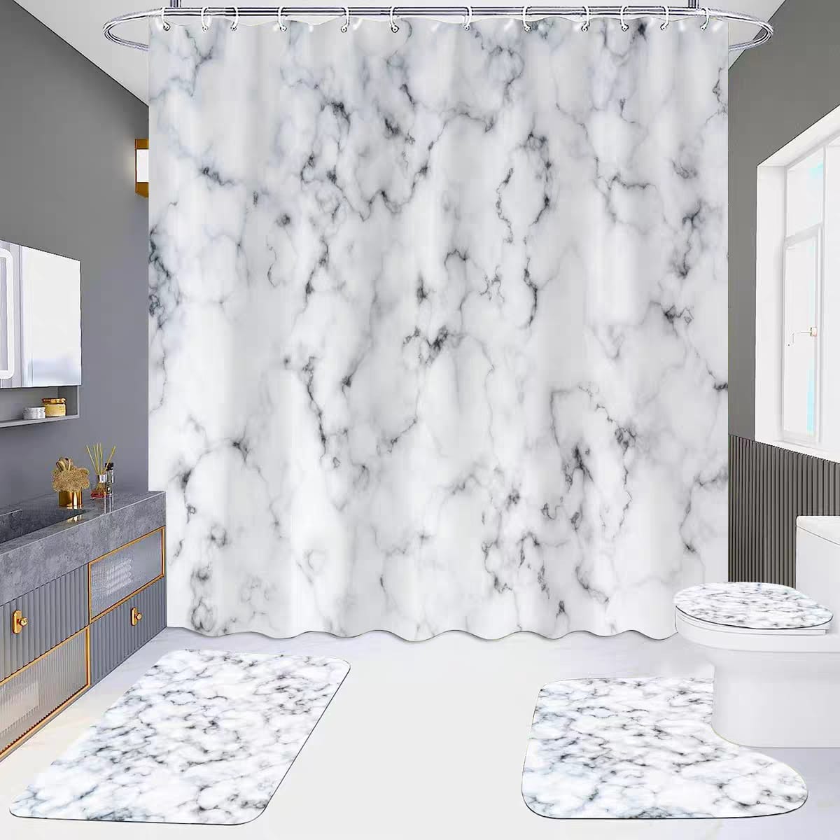 4pcs Bathroom Set