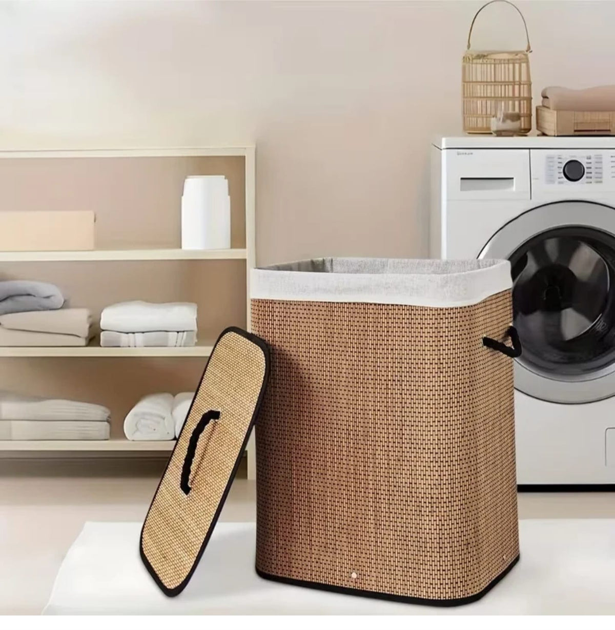 Bamboo laundry Basket