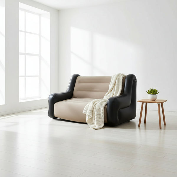 Inflatable 2-Seater Sofa with Armrests