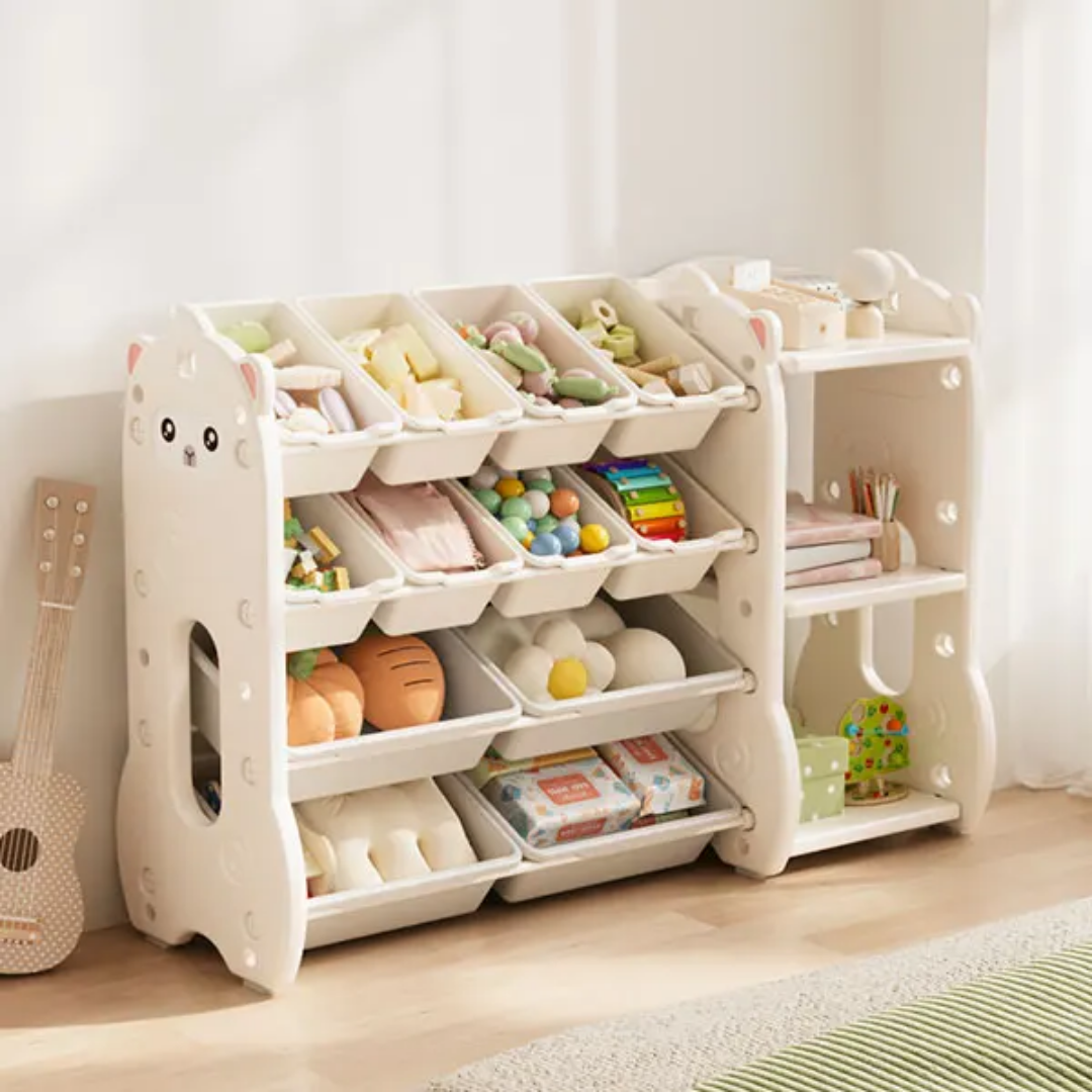 Toddler Storage Shelves