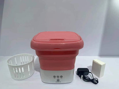 Collapsible Mini Washing Machine With Dryer