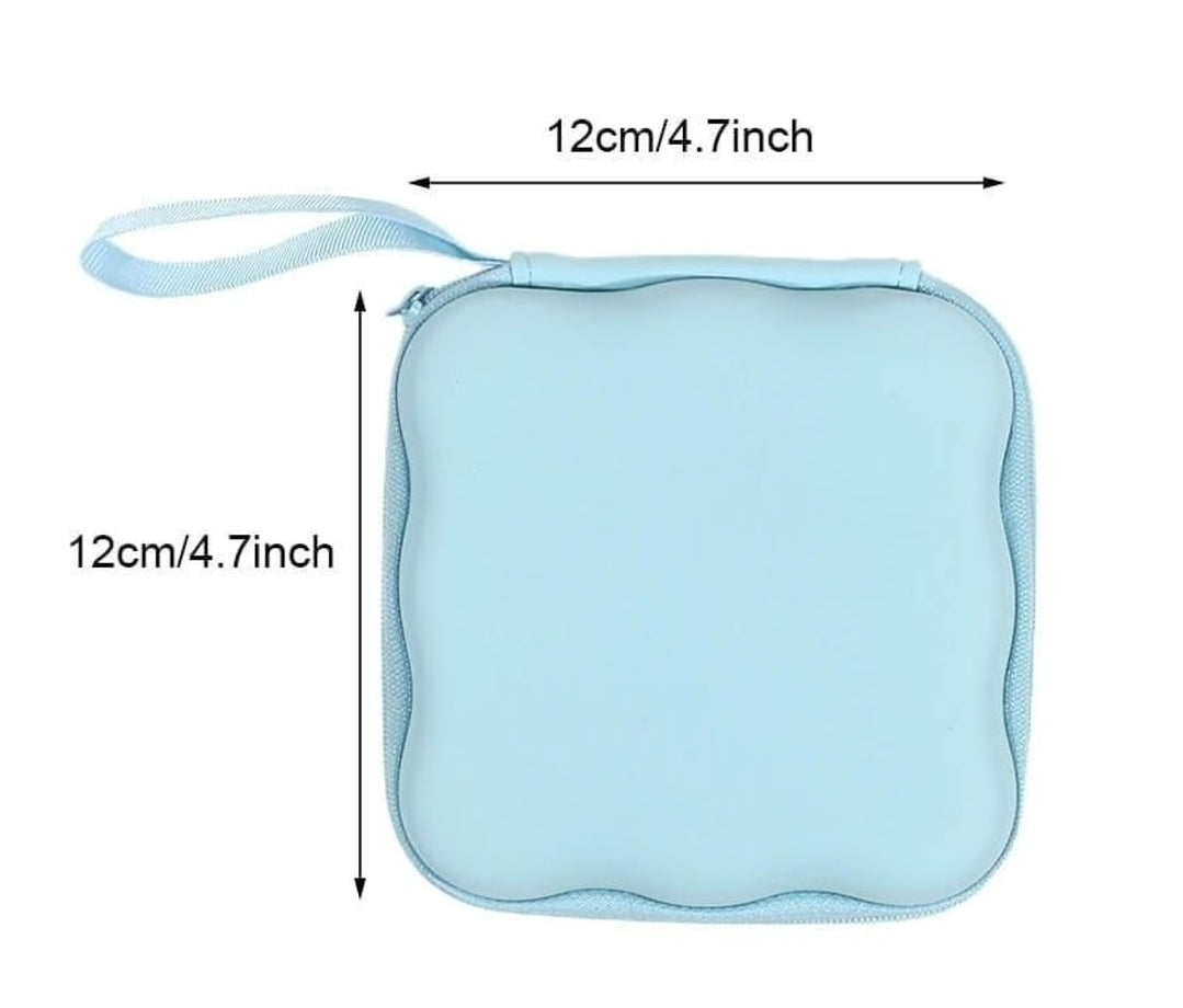 Cute Bow and Heart Design Sanitary Pad and Cable Organiser