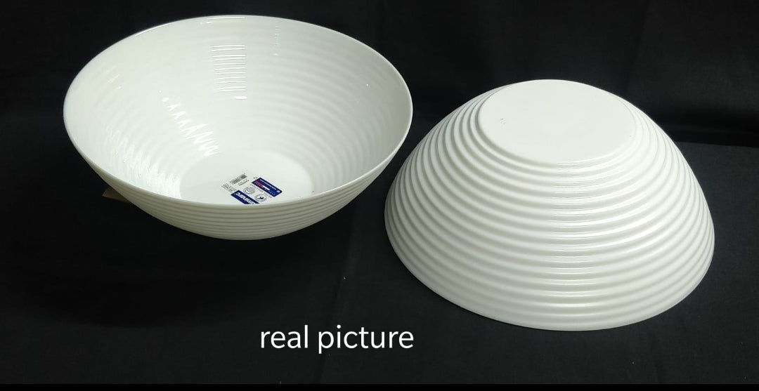 6Pcs  White Bowl 27cm