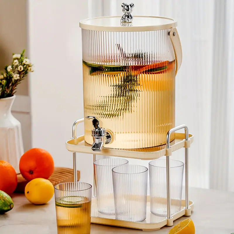 5 Litre Acrylic Cocktail Barrel with Tap