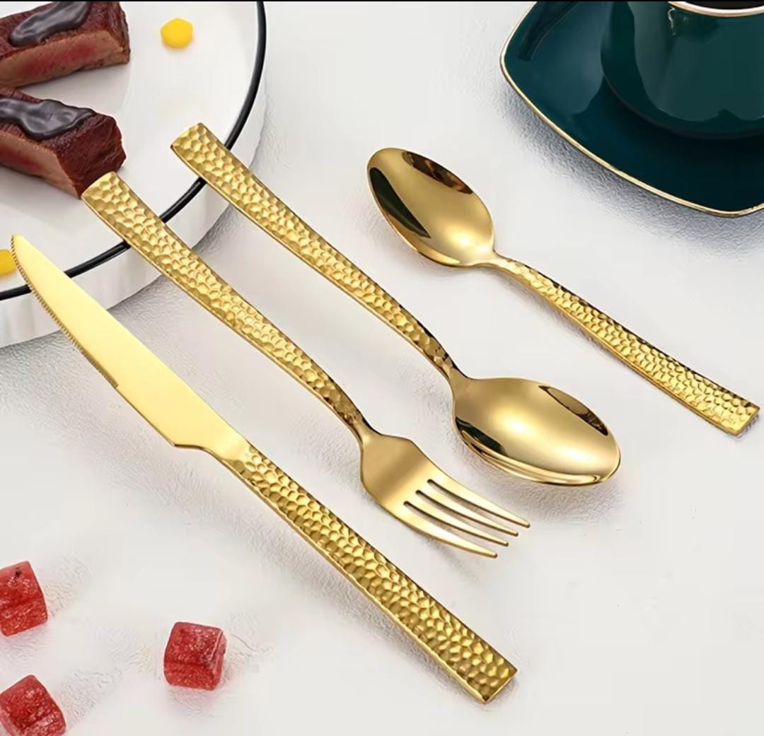 24pcs Stainless Steel Cutlery Set