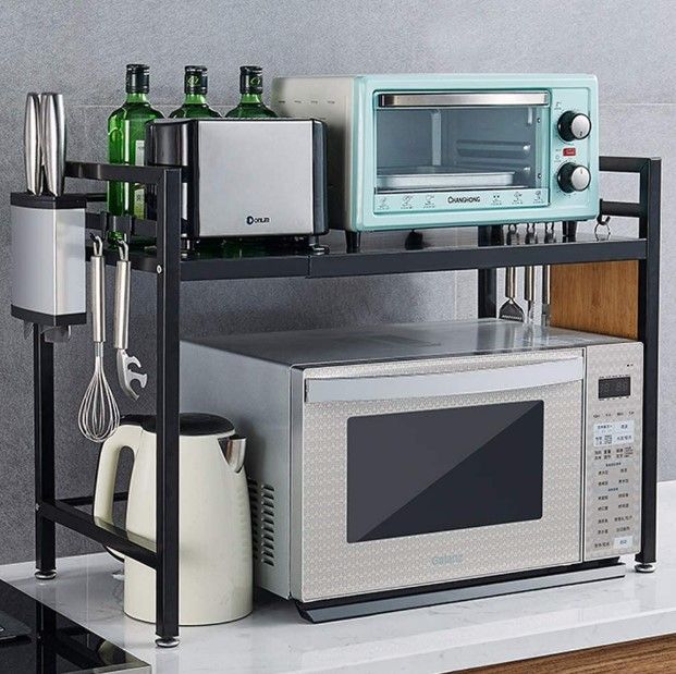 Expandable Metallic Microwave Stand