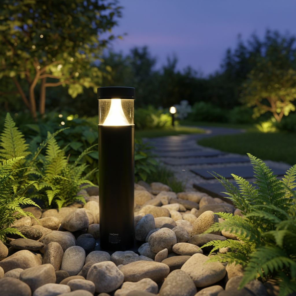 LED Bollard Light LL 22BL-65-04-BK-WW