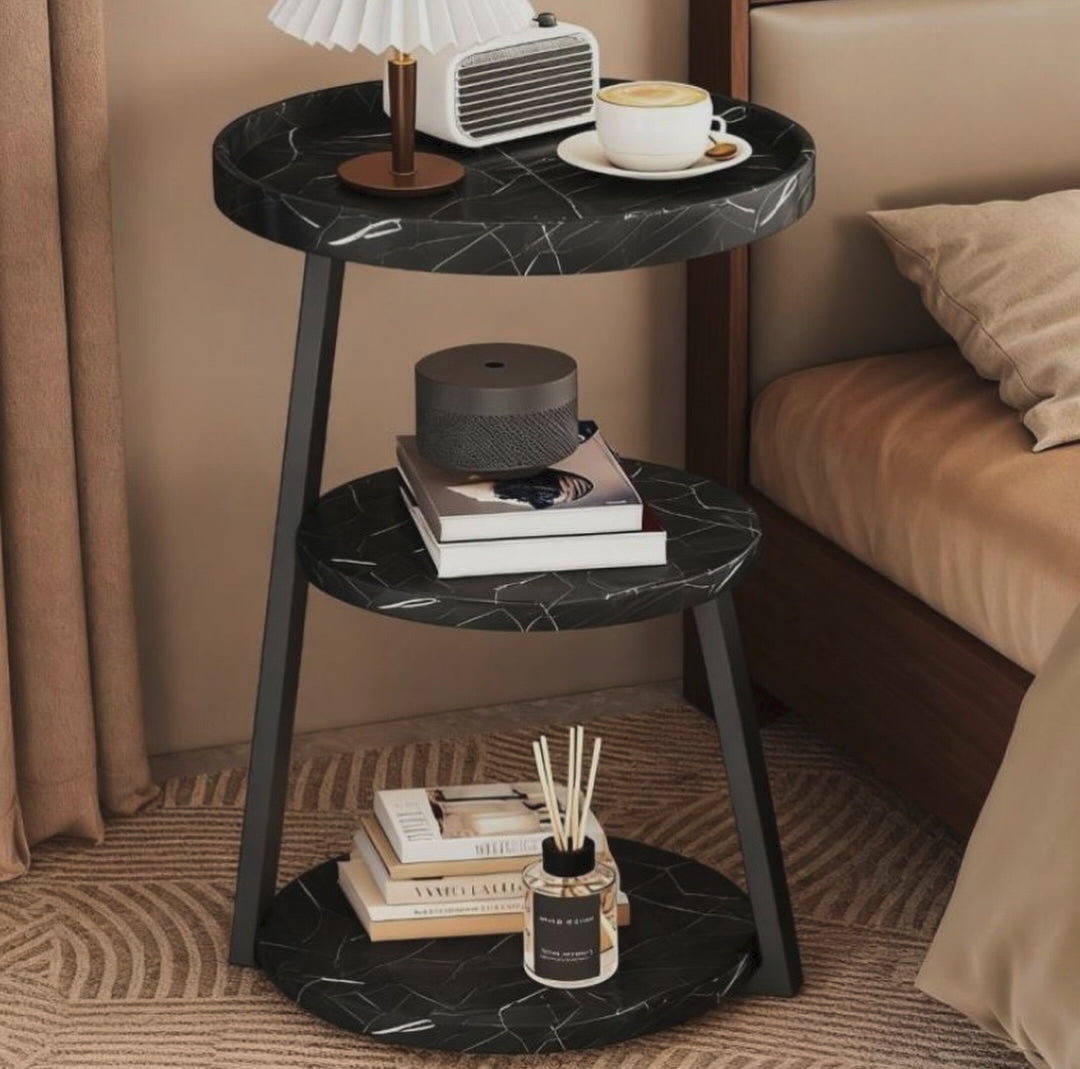 3-Tier Trinity Sofa Side Table