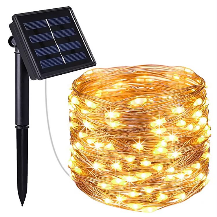 Gemelli Collections Solar Fairy String Lights 32m 300 LED 8 Modes outdoor garden patio balcony Christmas decoration