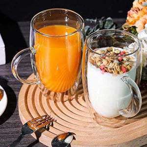 Borosilicate Double-Wall Coffee Mug – 450ml